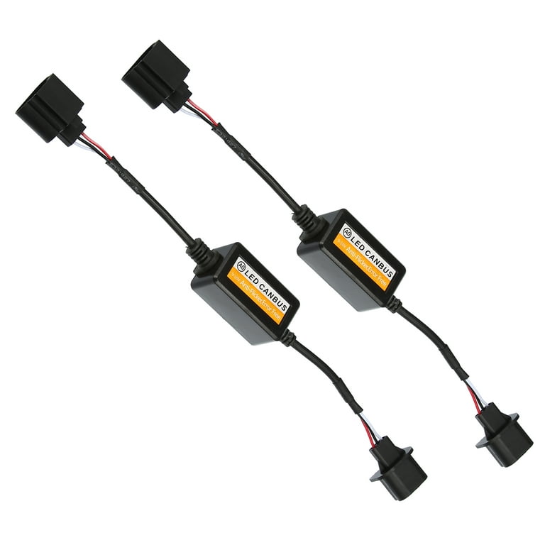 1 Pair H13 LED Headlight Canbus Decoder Error Free Warning Resistors Anti  Flicker Resistor for Car