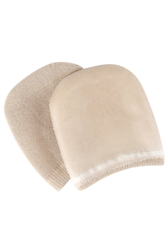 1 Pair Half Toe Toppers Liner Socks Breathable Toe Socks Gel Forefeet Socks Cotton Toe Covers Half Socks Hide Toe Covers