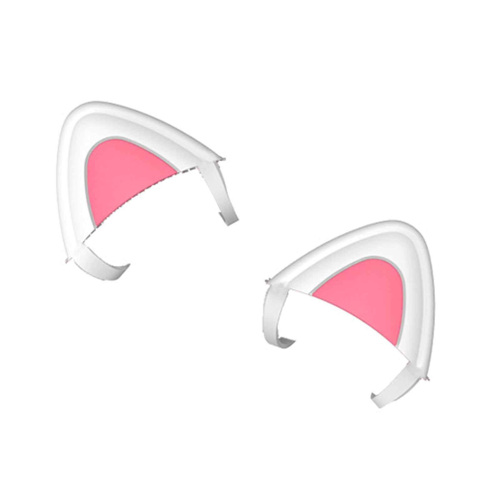 Cat's Ears For Headphones Helmet Decorations Headset Pendant Silicone Cat  Ear Gaming Accessories Lightweight Earphone Charms - AliExpress