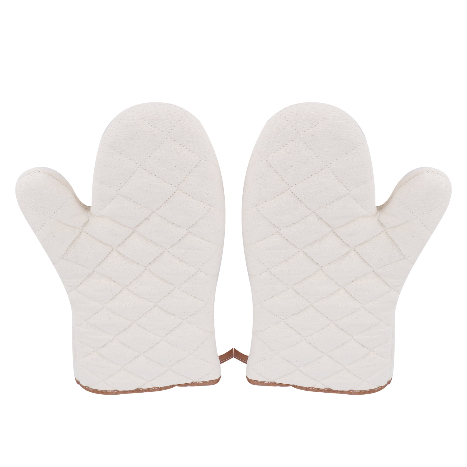 1-Pair Heat Resistant Oven Mitts - Multipurpose Cooking Gloves for Home & Restaurant