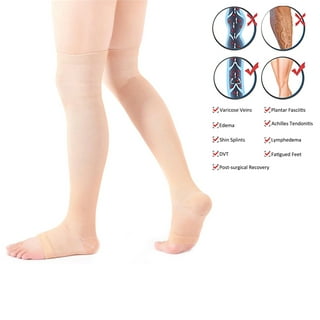 1 Pair High Compression Socks Leg Support Stretch Compression