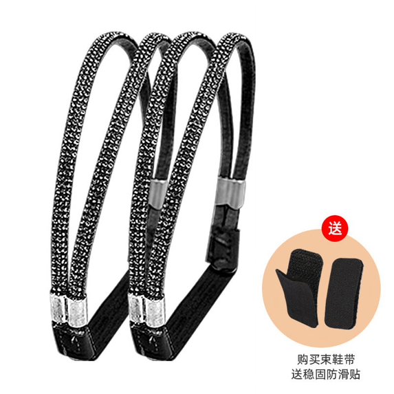 1 Pair High Heels Straps Elastic Shoe Laces Women High Heel Straps Adjustable Shoe Ankle Straps
