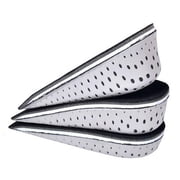 1 Pair Insert Shoe Pad Height Increase Cushion Unisex Height Increasing Insoles Taller 3.8cm
