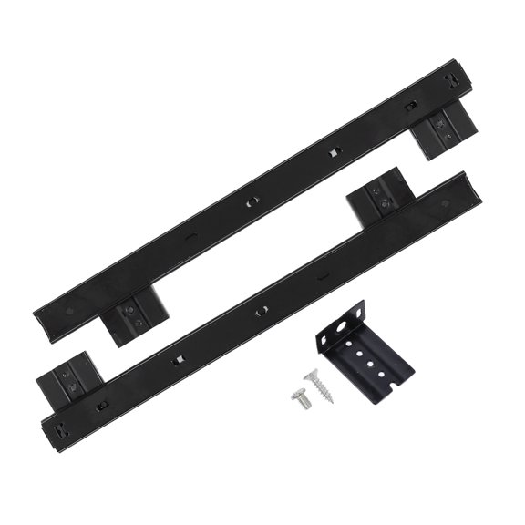 1 Under Desk Keyboard Rails Computer Accessories Adjustable Keyboard Slide Keyboard Tray Slide(14 Inch)