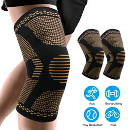 Spencer 1Pair Knee Brace Support Compression Sleeve Breathable Pad for  Running, Arthritis, Meniscus Tear, Sports, Joint Pain Relief and Injury