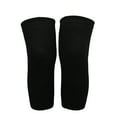 thumbnail image 1 of 1 Pair Knee Pads Compression Sleeves Soft Elastic Comfortable Fit Breathable Sweat-Absorption Knee Protector Brace, 1 of 7
