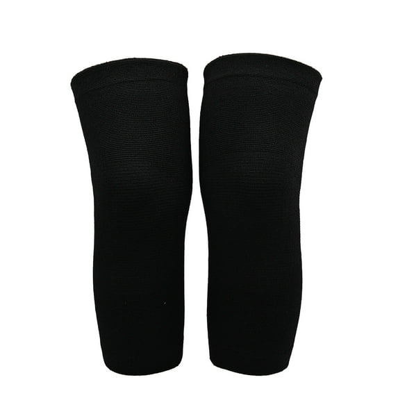 1 Pair Knee Pads Compression Sleeves Soft Elastic Comfortable Fit Breathable Sweat-Absorption Knee Protector Brace