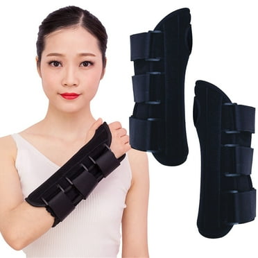 1 Pair L Breathable Carpal Tunnel 2 Wrist Brace Support Splint Sprain Forearm Band