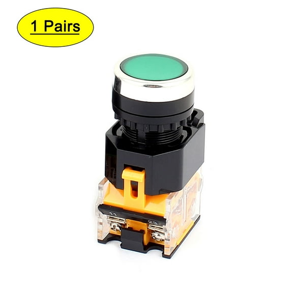 1 Pair LA38/203  400V 10A Momentary 1N0 1NC Push Button Switch