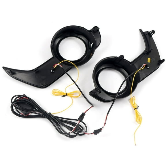 1 Pair LED DRL Daytime Running Light Fog Lamp Turn Signal For Toyota 4Runner 2014-2022