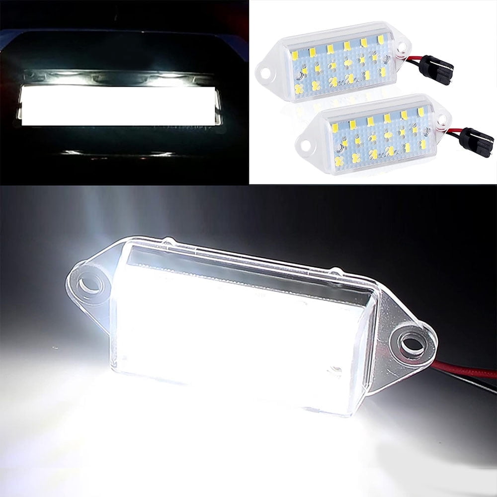 1-Pair LED Licence Plate Light 8341A099 For Mitsubishi Lancer EVO