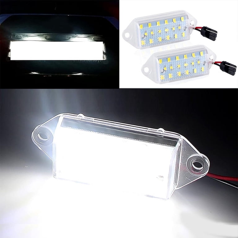 1-Pair LED Licence Plate Light 8341A099 For Mitsubishi Lancer EVO