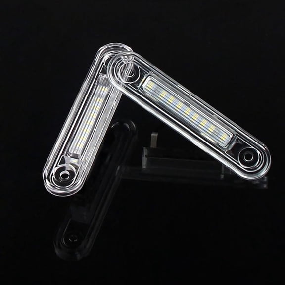 1 Pair LED License Plate Light A1248200256 For Mercedes-Benz E-Class W124 1984 - 1991