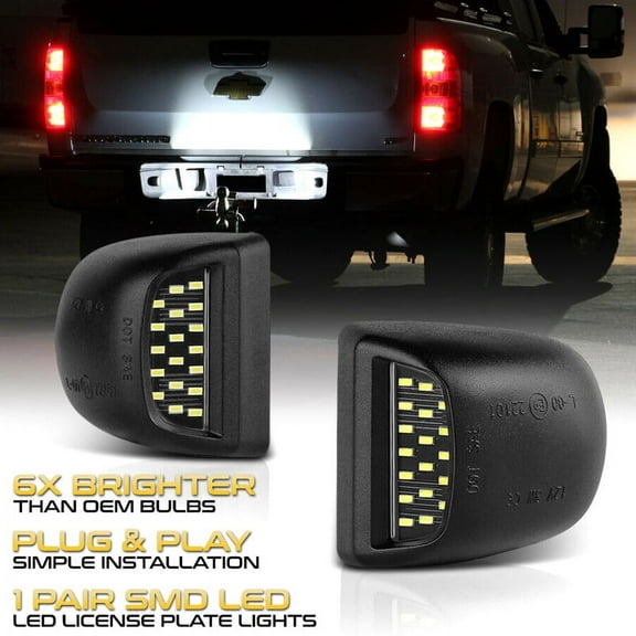 Chevy Malibu License Plate Light