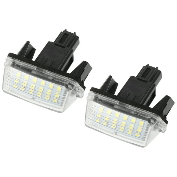 1 Pair LED License Plate Light White Light Fit for Toyota Camry 2012-2017 for Toyota Avalon 2013-2018