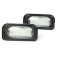 thumbnail image 1 of 1 Pair LEDs 12V White LED License Plate Number Light Lamp For Benz, 1 of 11