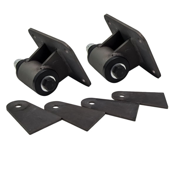 1 Pair LS Engine Motor Mounts for Chevrolet Corvette LS1/LS2/LS3/LS6 4.8L-6.2L - Mild Steel - Universal Conversion Motor Mounts - 73034107