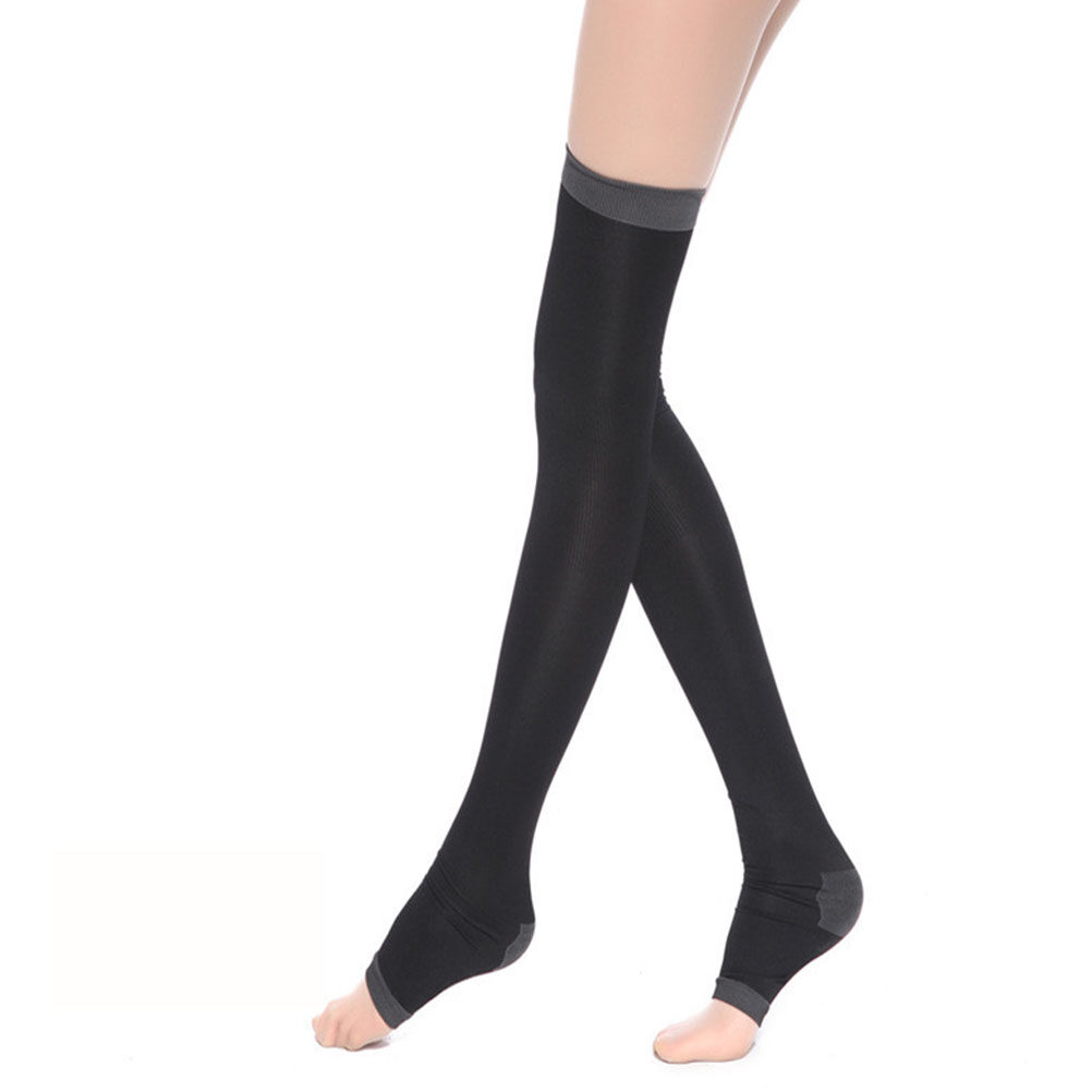 1 Pair Lady Shape Stockings Genuine 420D Sleep Stockings Skinny Leg