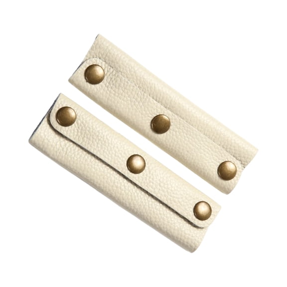 1 Pair Leather Handle Wrap For A Stylish Look On Your Travel Bags and Luggage