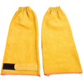 1 Pair Leather Welding Sleeves Heat & Flame Resistant Protection