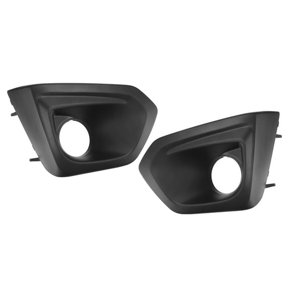 1 Pair Left Right Fog Light Grille Cover Trim 57731FJ020 57731FJ030 for Subaru Impreza 2012-2014 Black