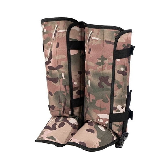 1 Pair Leg Gaiters Outdoor Leg Gaiters Hiking Snow Boot Gaiters Waterproof Boots Cover Legging Gaiters for Men & Women,A