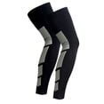 thumbnail image 1 of 1 Pair Leg Sleeves Compression Long Knee Sleeve UV Protect for Men Women Sport Basketball Football, 1 of 3
