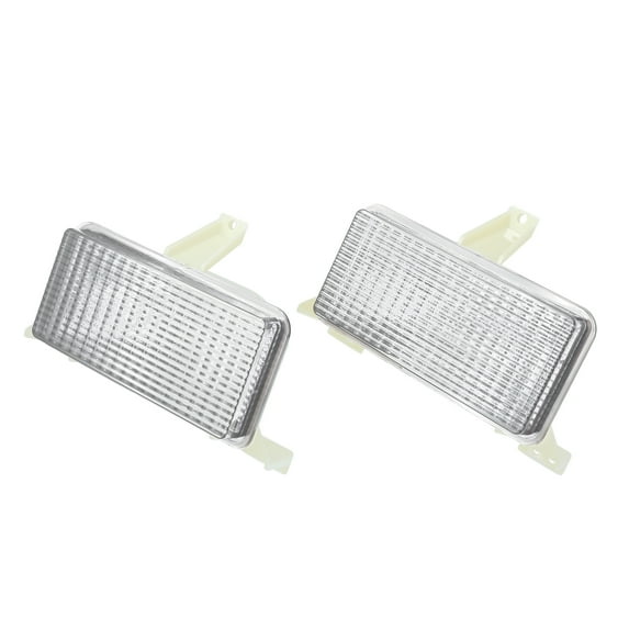 1 Pair Lens Park Signal Lights Cover for Chevy Blazer Jimmy Suburban Driver and Passenger Side Clear