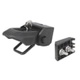 thumbnail image 1 of 1 Pair Locking Hood Catch Bonnet Latch With Key Kit Abs+metal Durable And Anti-rust For Wrangler Jl, 1 of 5