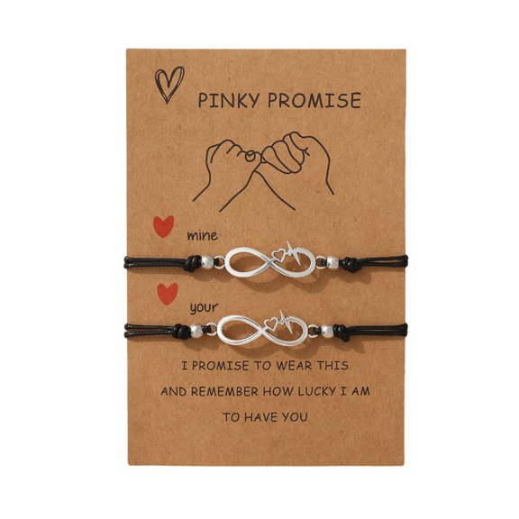 1 Pair Long Woven Friendship Bracelets Handmade Adjustable Anklets Woven Bracelets Rope Bracelets Perfect for Daily