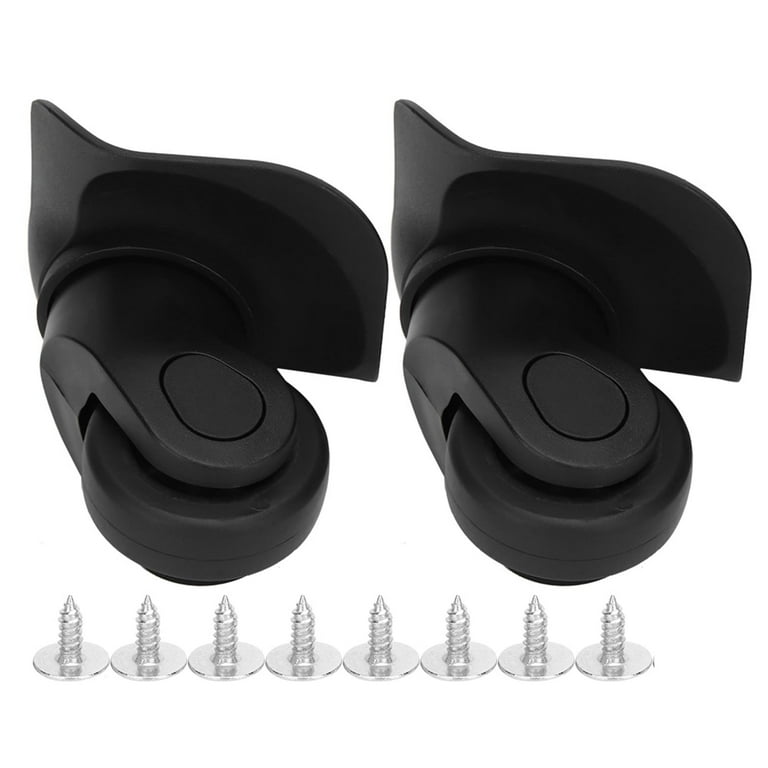 1 Pair Luggage Suitcase Wheels Luggage Wheel Spare Part Universal Wheel Replacement Luggage Suitcase Wheels for Luggage Suitcase Trolley Mute Single Row Wheels Walmart