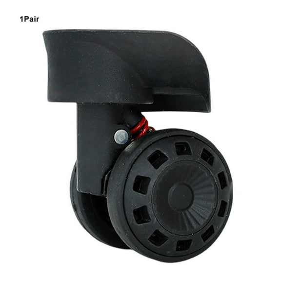 1 Pair Luggage Wheel Suitcase Replacement Wheel Trolley Suitcase Rotating Wheel