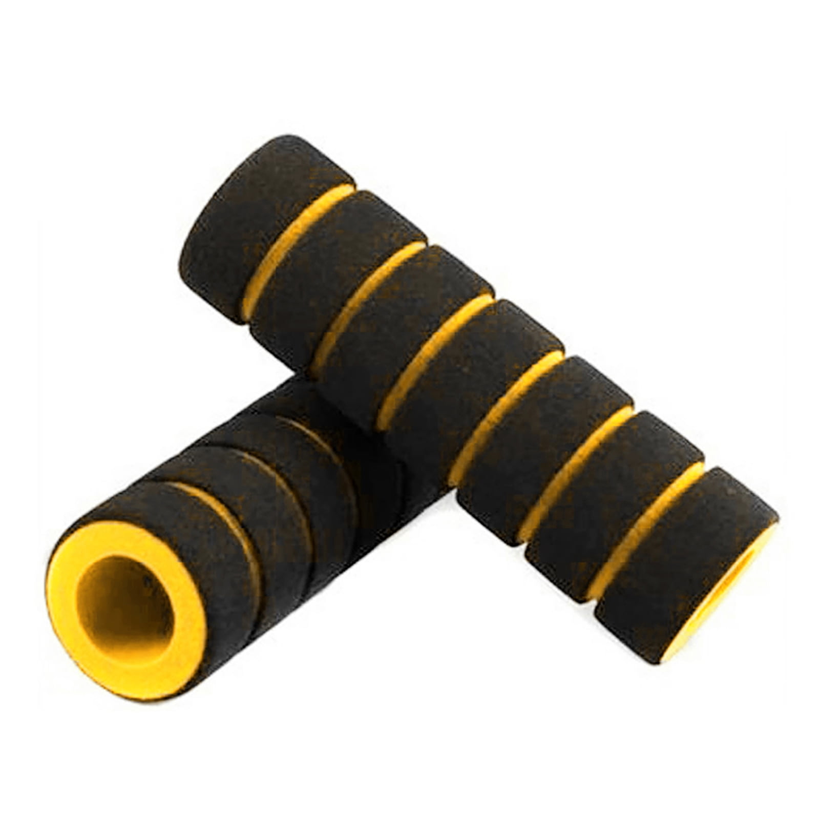 Bike Riding Image Handle 1 Pair MTB Bicycle Bike Non-Slip Soft Foam Handlebar Grip Cycling ...
