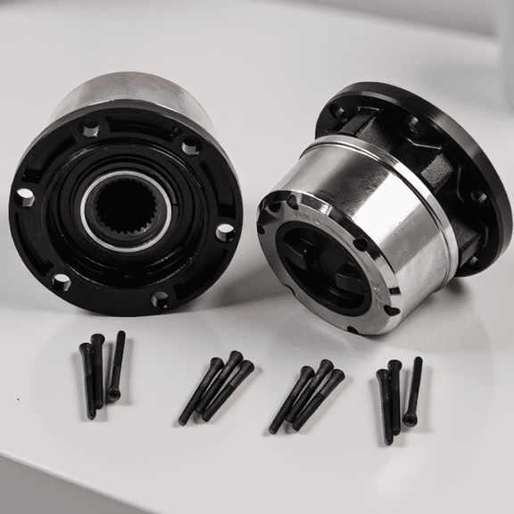 1 Pair Manual Locking Hubs 26 Splines 6-Bolt Replacement for Geo 1989-1997 Suzuki Samurai Sidekick
