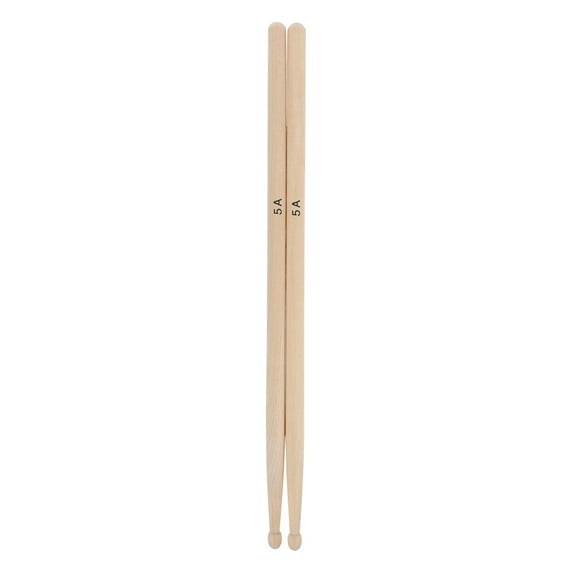 1 Pair 5A Maple Wood Drumsticks Wooden for Drumming