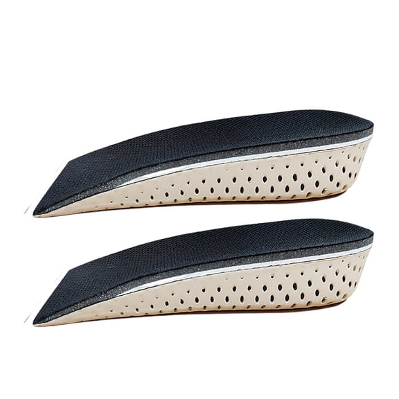 1 Pair Memory Foam Invisible Height Increasing Insoles Height Elevator Insoles Heel Lift Shoe Pad 4CM