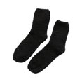 thumbnail image 1 of 1 Pair Men Fuzzy Socks Thick Warm Floor Sleep Socks Soft Plush Cozy Casual Mid-Calf Socks Winter Indoor Home Lounge Socks for Adult Men, 1 of 3