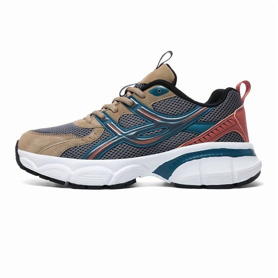 Perfect-1 Pair Men's Lightweight Breathable Running Shoes All-Season Comfort for Gym, - Classic Black/White Sporty Design, Mesh Upper, EVA/TPR Cushioned Sole, PU & Jogging, Casual Wear - Unisex-Fri