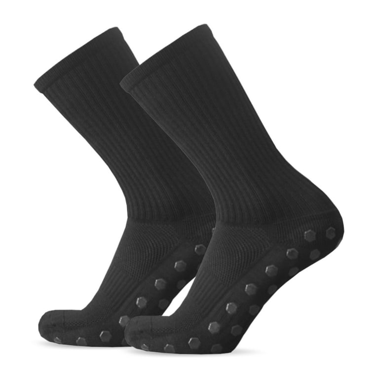 1 Pair Men's Soccer Socks Anti Slip Non Slip Grip Pads for Football  Basketball Sports Grip Socks