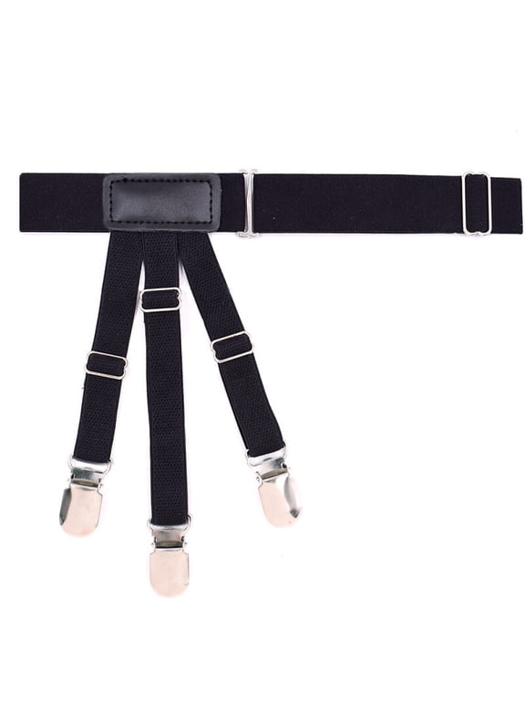1 Pair Mens Shirt Stays Garters Adjustable Socks Shirt Stays Holder