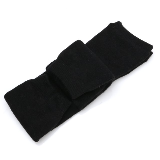 1 Pair Mens Womens Cashmere Wool Knee Warmers Leg Warm Thigh High Socks