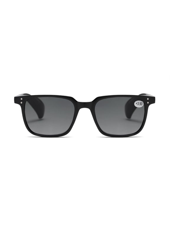 1 Pair Mens Womens Unisex Reading Sunglasses Magnified Full Tinted Lens Sun Readers +0.75