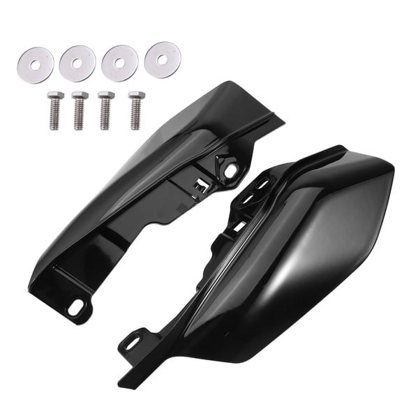 1 Pair Mid Frame Air Deflector for Harley Davidson Street Glide 2017-Now Gloss Black