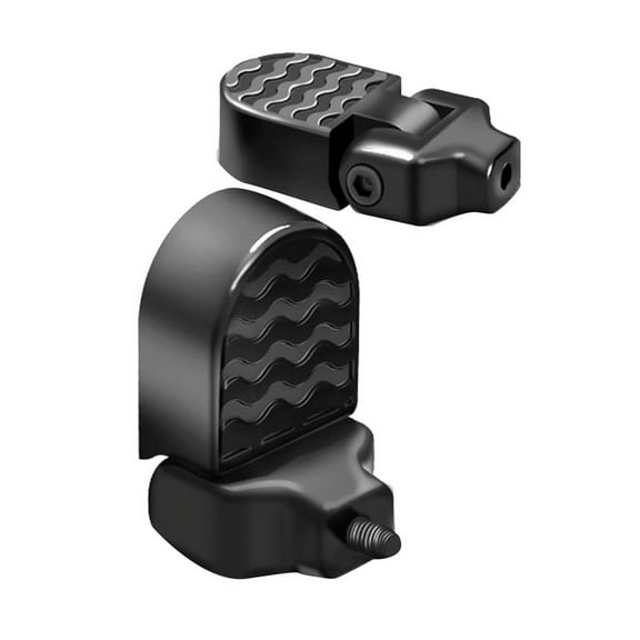 1 Pair Mini Bicycle Rear Pedals Folding Foot Rest Bike Pegs Non-Slip Foot Pedal Rear xwm25