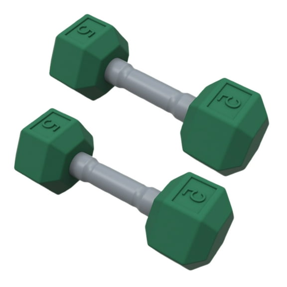 1 Pair Mini Dumbbells Workout Dumbbells Safe Silicone Hand Weights Dumbbell Toy Fitness Physical Development