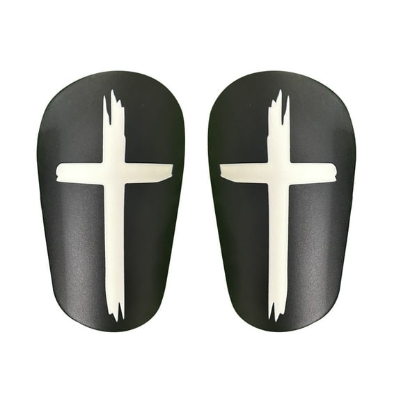 1 Pair Mini Soccer Shin Guards Anti-slip Kids Teens Adults Soccer Players Miniature Shin Pads Protectors Football Games Protective Equipment