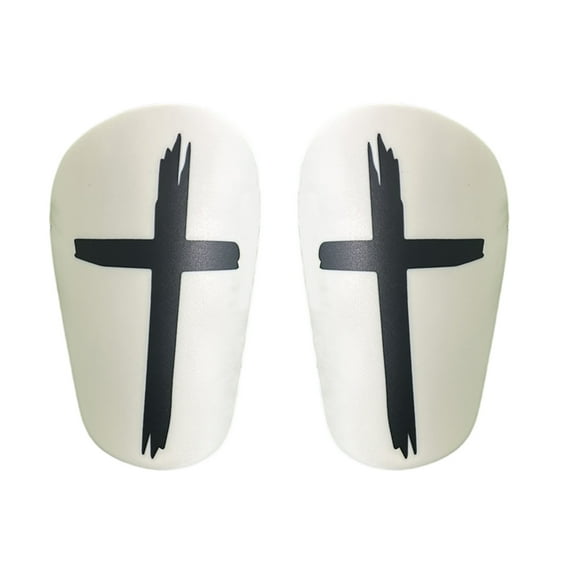 1 Pair Mini Soccer Shin Guards Anti-slip Kids Teens Adults Soccer Players Miniature Shin Pads Protectors Football Games Protective Equipment