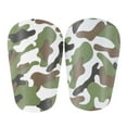 thumbnail image 1 of 1 Pair Mini Soccer Shin Guards Camouflage Anti-slip Kids Teens Adults Players Miniature Shin Pads Protectors Football Games Protective Equipment, 1 of 6