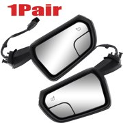 1 Pair Mirrors Driver Right+Left Side Passenger +Driver Mirrors for Ford Mustang 2015-2020