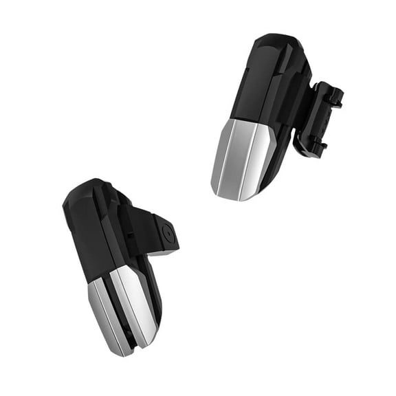 1 Pair Mobile Gaming Triggers,compatible with PUBG/Fortnitee Mobile/ Call Of Duty Mobile, L1R1 Knives Out/rules Of Survival Trigger Sensitive Shoot And Aim Trigger compatible with android & iphone